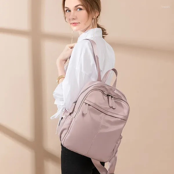 Sacs d'école Sac de maquillage Sacs à dos Fille Sac à dos Maternité Bébé Petite Femme Sacs à dos Femme Enfant Femme Cuir Dames Main Maman