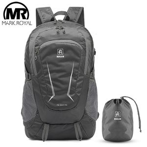 Schooltassen Markroyal waterdichte buitenklimring rugzak Unsex Foldable 45L Shopping Cycling Rucksack Travel Drop 230817