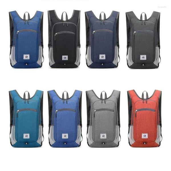 Mochilas escolares Hombres Mochila para acampar al aire libre Mujeres Packable Senderismo Viaje Mochila Regalo