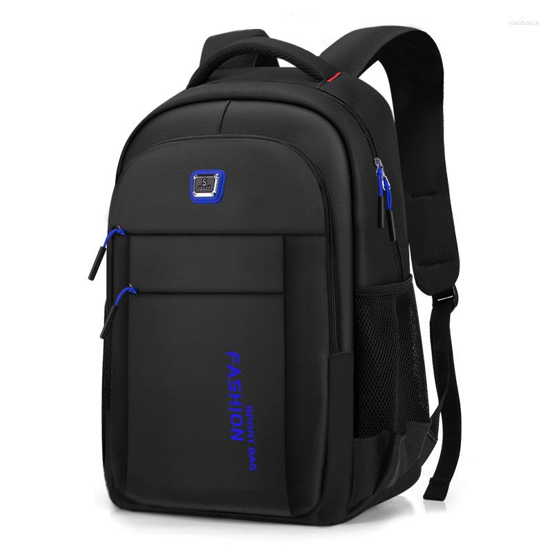 School Bags Men's Backpack Large Capacity Travel Outdoor Leisure Student Schoolbag