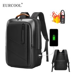 Sacs d'école Hommes Sac À Dos Multifonctionnel Sacs Étanches Pour Homme D'affaires 17 Pouces Ordinateur Portable Sac À Dos USB Charge Sac À Dos Mochila 221011