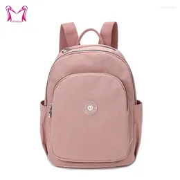 Schooltassen Mindsa Hoogwaardige draagbaarheid Nylon Fashion Backpack Schoolbag Lichtgewicht waterdicht 8729