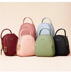 Sacs d'école mini sac à dos sac à dos pour femmes dames style coréen petit sac à dos couleur solide pU luxe de voyage backbag sac mochila