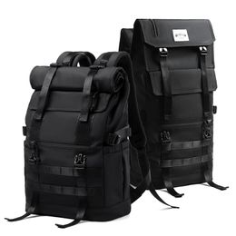 Schooltassen Moyyi 3 in 1 Convertible Breid waterdichte grote capaciteit Sport Travel Backpack Men Roll Top 17 inch anti diefstal Laptop 230821