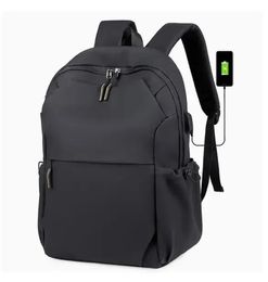Sacs d'école Nouveau sac à dos étanche pour ordinateur portable pour hommes USB charge sac à dos de voyage pour femmes Oxford sac à dos pour hommes sac d'école rétro Mochila 2024 Borsa 231211