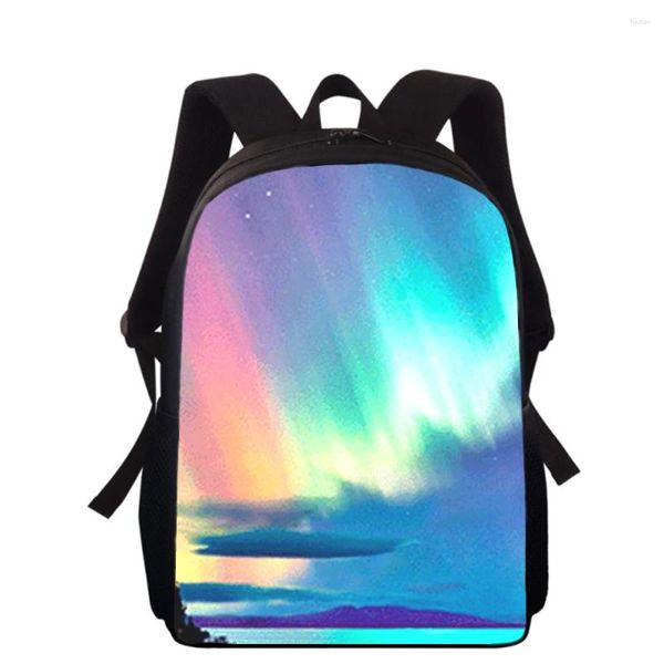 Bolsas escolares Northern Lights Sky de 16 