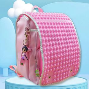 Sacs d'école POP sac à dos Fidget jouet pour adolescents Push Bubble Popper étudiants sac d'école adulte soulagement du stress doux Squishy cadeau XXY110 231006