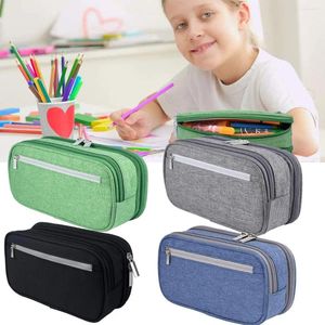 Schooltassen Draagbare multifunctionele etui met grote capaciteit Eenvoudig etui Kinderen Student Pen Box Briefpapieropslag