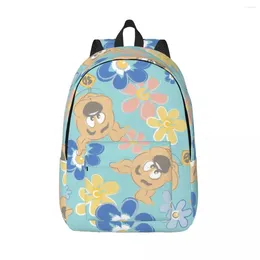 Sacs d'école Puppy Scooby Flower Sac à dos pour garçons filles pour enfants livre Doo Cartoon Daypack Preschool Primary Bag Travel