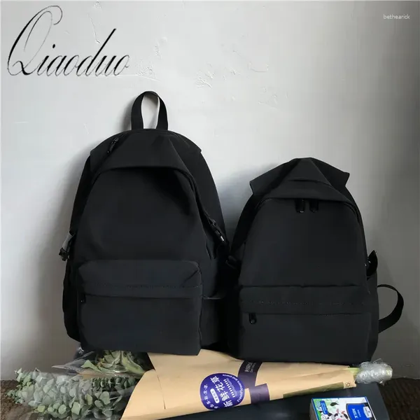 Sacs d'école Qiaoduo Backpacks de nylon imperméables Sac à dos Femme Fashion Sac à dos pour Big Small Travel Femed Épaule Femelle Mochilas