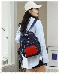 Mochilas escolares Retro para mujer, mochila de viaje, mochila antirrobo de verano, mochila para adolescentes y estudiantes, mochila para mujer, bolsa portátil Dos Kawaii