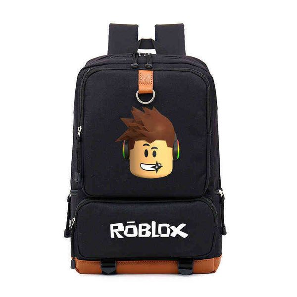 Sacs d'école roblox sac à dos pour adolescents filles enfants garçons enfants étudiant voyage sac à dos sac à bandoulière ordinateur portable bolsa escolar