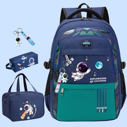 School Bags School Bags for Boys Schoolbag Large Capacity Boys Printing School Backpack Set Rucksack Bagpack Kids Cute Book Bags 230809