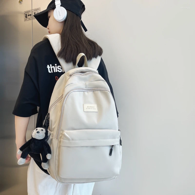 Schule Taschen Einfarbig frauen Rucksack Studenten Weibliche Casual Frau Reisetasche Hohe Qualität Mädchen Buch Rucksack Frauen