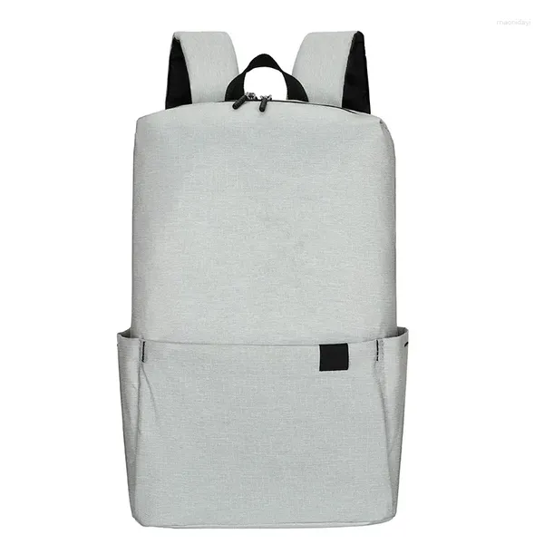 Mochilas escolares Mochilas deportivas para unisex 10L Outdooor Oxford de alta capacidad Mochila universitaria impermeable Mujeres Hombres Viajes