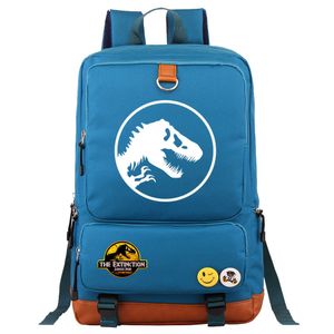 Sacs d'école étudiant cartable femmes mode aventure dinosaure Jurassic Park monde sac à dos garçon sac à dos fille cartable adolescent cartable USA anime 230729