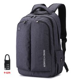 Sacs d'école Suisse Mens anti-vol Sac à dos femme Notebook Voyage étanche Business 156 pouces sac à dos pour ordinateur portable femmes mochila 230826