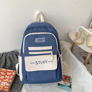 Schooltassen Syzm Girls For Tieners Backpacks Nylon Teen Student Book Tas Big College Schoolbag grote capaciteit Laptop -rugzak