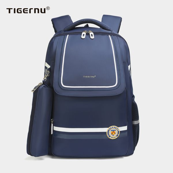 Sacs d'école Tigernu Adolescent Cartables Garçons Filles Poids Léger Sac À Dos Avec Pochette À Crayons Séparée Grand Sac De Livre Quotidien Étudiant mochila 230729