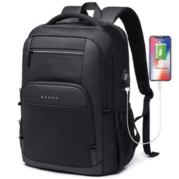 Sacs d'école voyage sac à dos pour adolescent étudiant sac grande capacité 156 ordinateur portable quotidien USB charge étanche 230823