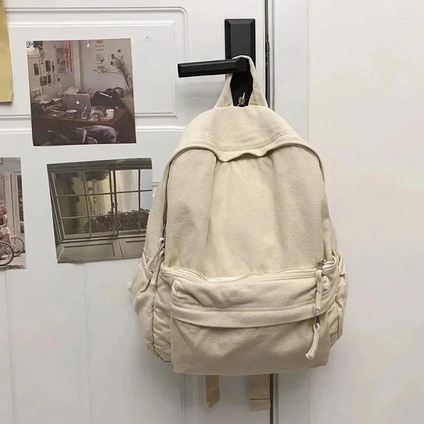 Sacs d'école unisexe Cool lavé Denim sac à dos doux Kawaii grande capacité sac de voyage de haute qualité garçon filles cartable femmes sacs à dos pour ordinateur portable