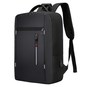 Schooltassen Waterdichte zakelijke rugzak mannen USB -rugzakken 15,6 inch laptop grote capaciteit zakpakken voor rugpack 23519