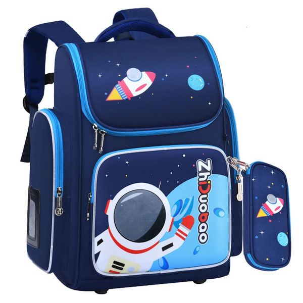 Sacs d'école Sacs d'école imperméables pour enfants garçons filles mignons enfants dessin animé maternelle cartable orthopédique école primaire sac à dos Mochila 231219