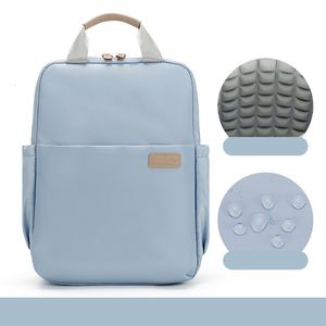 Schultaschen, wasserdichter Nylon-Laptop-Rucksack, einfarbiger Damen-Rucksack, ultraleichter Laptop, einfache Schultasche, geeignet für Schülerinnen, Mochilas 230403