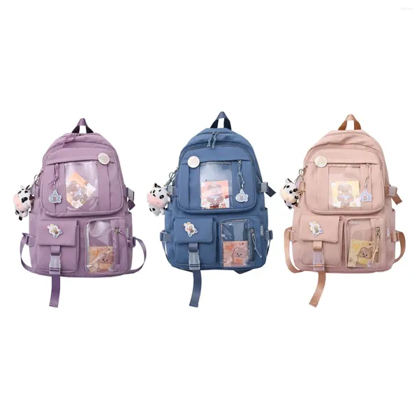 Mochilas escolares para mujer, mochilas de moda, ligeras, para ordenador portátil, mochila duradera, bolsa de viaje para adolescentes, estudiantes, niñas y niños