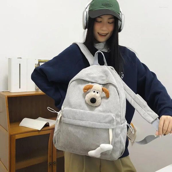 Sacs d'école femmes dessin animé sac à dos Ins femme collège étudiant sac fille mignon