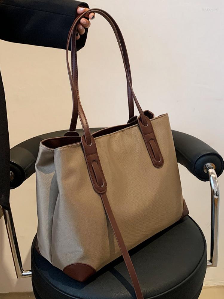 School Bags Women Oxford Handbag Causal Tote Bag Large Capacity Shoulder Shopping Luxury Handbags Designer Bolsa Feminina