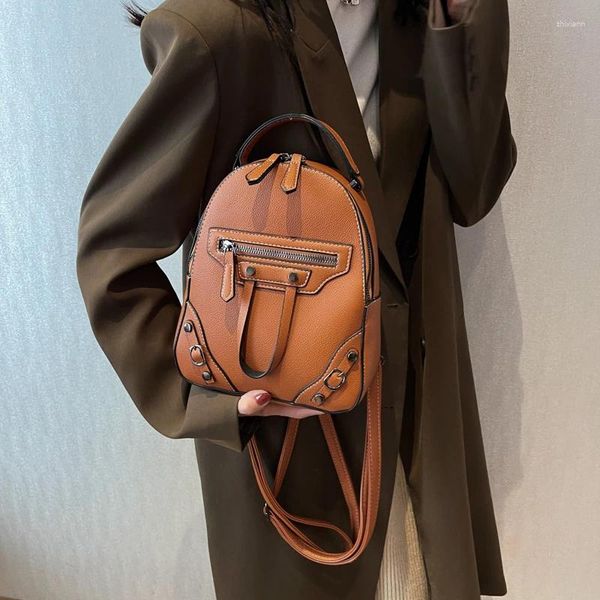 Sacs d'école sac à dos pour femmes sac à bandoulière de luxe design sac à main de mode classique Mini cartable cosmétique personnalisé