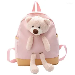 Sacs d'école XZAN Cartoon Nylon Enfants Sacs à dos Enfants Maternelle Bébé Garçons Filles Pépinière Enfant Mignon Sac À Dos