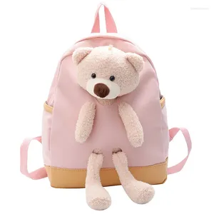 Sacs d'école XZAN Cartoon Nylon Enfants Sacs à dos Enfants Maternelle Bébé Garçons Filles Pépinière Enfant Mignon Sac À Dos