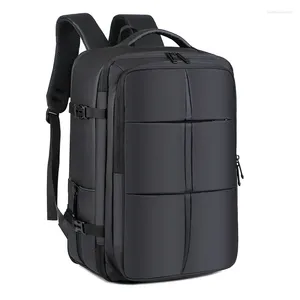 Sacs d'école XZAN sac à dos d'affaires Extensible de grande capacité multi-fonction chargeur USB voyage sacs à dos d'ordinateur extensibles imperméables