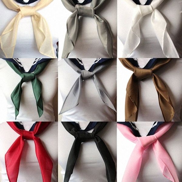 École Dres pour filles Plaid Bow Tie Lady JK Uniformes Écharpe triangulaire Cravate Col Cravat Anime Sailor Suit High School Student d2zB #