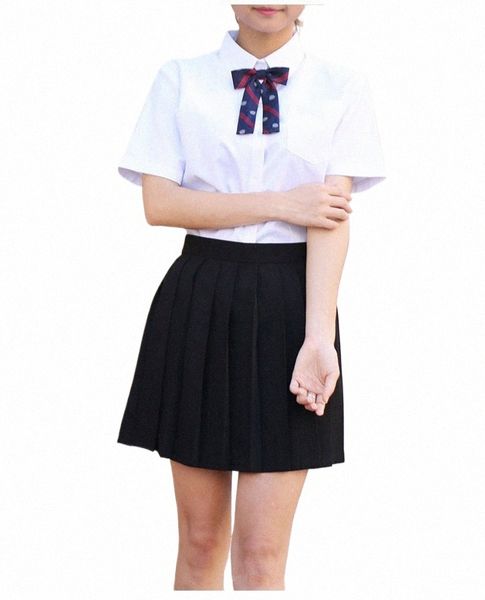 École Dres étudiants jupe plissée japonais Jk uniformes Cosplay Anime marin costume jupes courtes pour écolière 55rh #