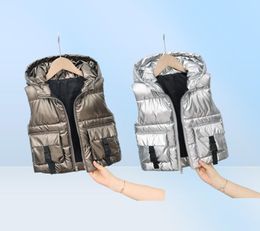 École enfants à capuche doudoune gilet chaleur enfant gilet hiver filles garçons doudoune blanc vers le bas enfants vêtements 3-11 ans 2208123216403