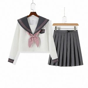 Uniforme scolaire Uniforme scolaire japonais Plus Size Uniforme scolaire Sailor Suit Girl Women's Halen s f3gf #