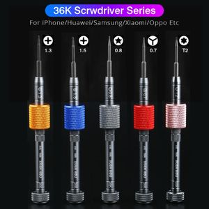 Schroevendraaier 36K Precision S2 Batch Head schroevendraaiers Zet Antirust/Fall/Slip Demontage Opening Tool voor Apple iPhone Huawei Repair Tool