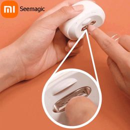 Schroevendraaier Nouveau Xiaomi Seemagic Coupe-ongles automatique électrique avec tondeuse légère Coupe-ongles Manucure pour bébé Adulte Soins Ciseaux Outils