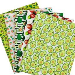 Schroevendraaiers 50*145cm Katoen Materiaal Stof Avocado Kers Fruit Serie Patchwork Naaien Quilten Stoffen Handwerken Diy Doek Naaien