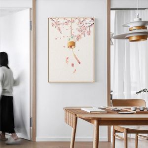 Schroevendraaiers Chinese stijl landschapsposters bloemen bomen en Chinese canvas schilderij prints kunst aan de muur foto's voor woonkamer interieur