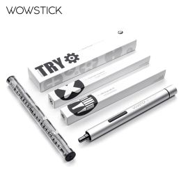 Schroevendraaiers Wowstick Try 22 en 1 Destornillador eléctrico de precisión Modo dual Destornillador inalámbrico Kits de herramientas de reparación con 20 bits