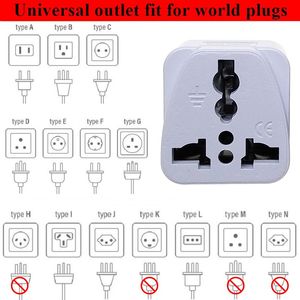 SCHUKO Electrical Plug Adapter Converter Universal Socket Outlet AC250V 10A