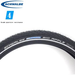 Schwalbe City Bicycle Tyre 12 14 16 18 20 24 26 28inch stalen band 2,00 2.15 Big Apple kleine wiel diameter gebalanceerde fietsband