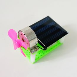 ciencia y tecnología producción a pequeña escala ventilador solar manual material didáctico experimental es agudo Juguetes de energía solar