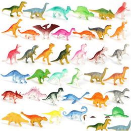 Science Discovery Disery Mini Dinosaurus Model Educatief speelgoed voor kinderen Kleine Simation Animal Figures Kids Toy For Boy Gift Animal Dhgpi