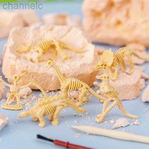 Science Discovery Educational Dinosaur Fossil Excavation Toys Archaeological Dig DIY Assembly Model For Children Boys Girls Birthday Xmas Gifts