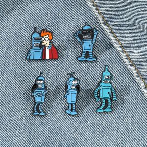 Science Fiction Fantasy Game Movie Enamel Pin mignon films d'anime jeux épingles en émail dur collectionne le carton de bande dessin